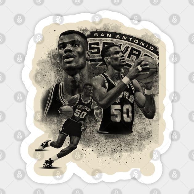 David Robinson Poster Sticker by TheSIZE